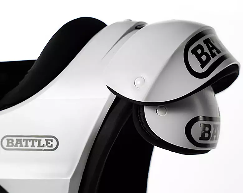 Battle Adult Defender Football Shoulder Pads - Image 3